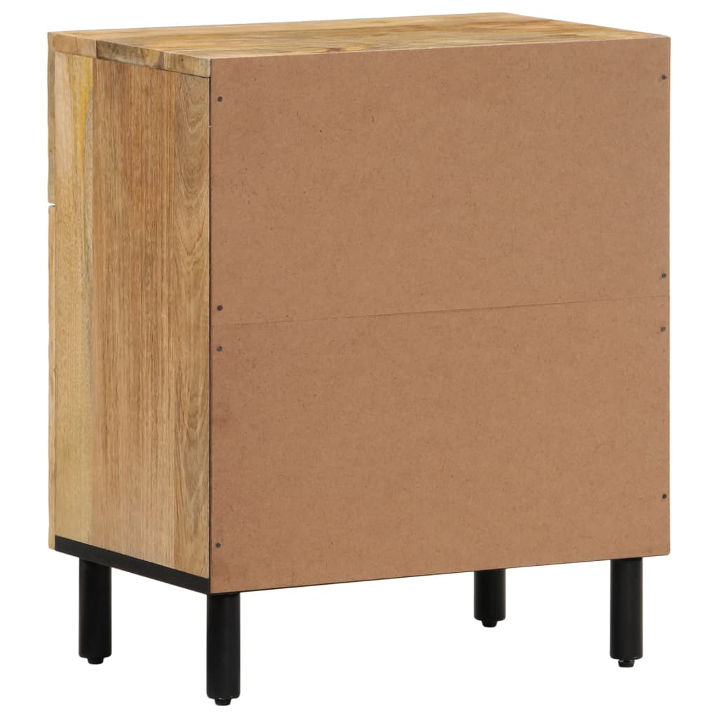 vidaXL Bedside Cabinet 50x33x60 cm Solid Wood Mango