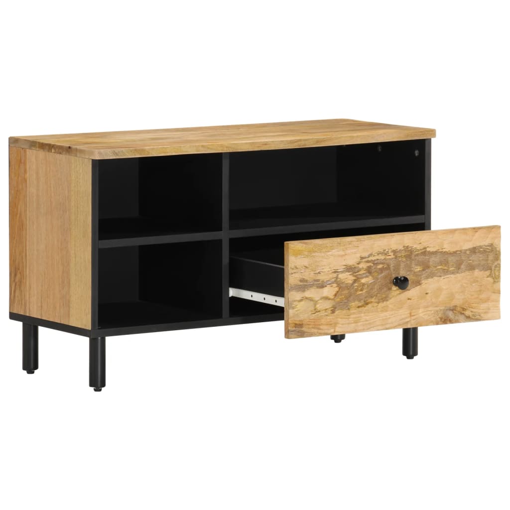 vidaXL TV Cabinet 80x33x46 cm Solid Wood Mango