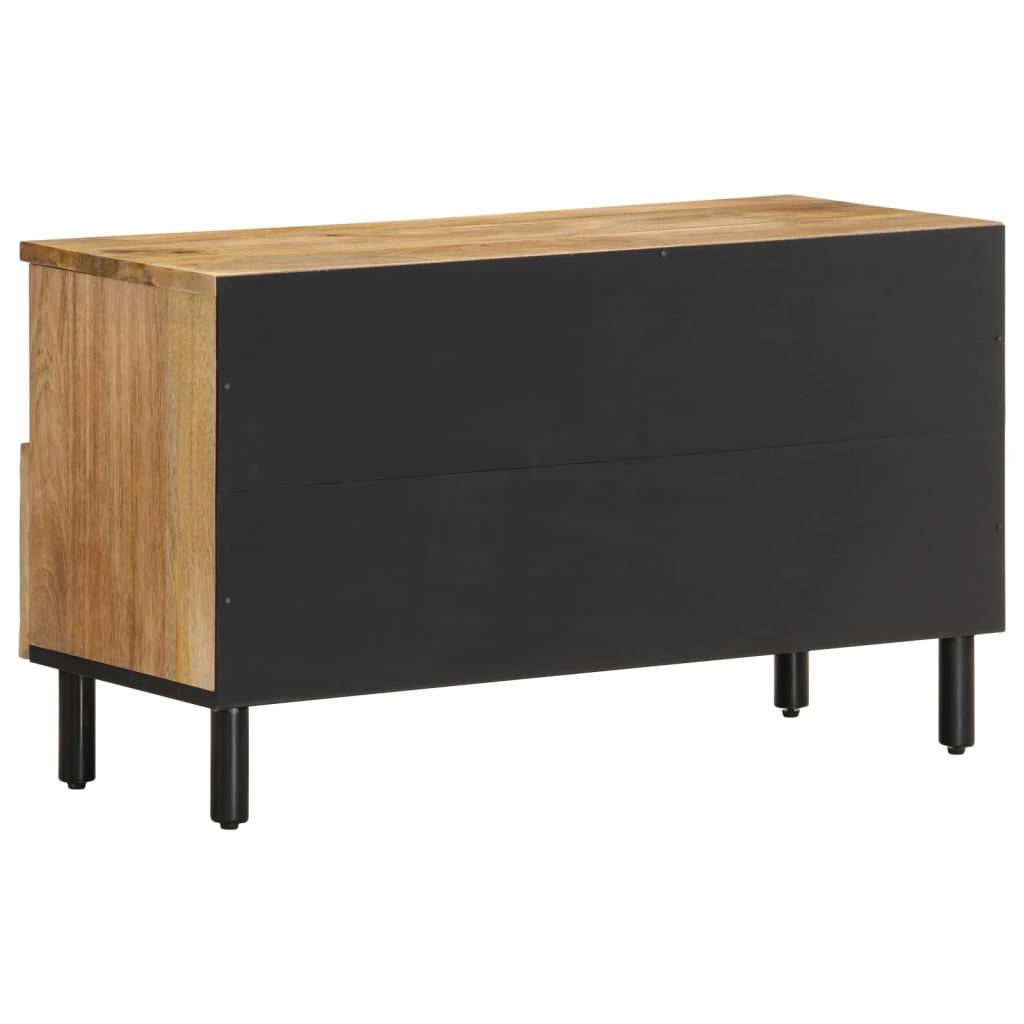 vidaXL TV Cabinet 80x33x46 cm Solid Wood Mango