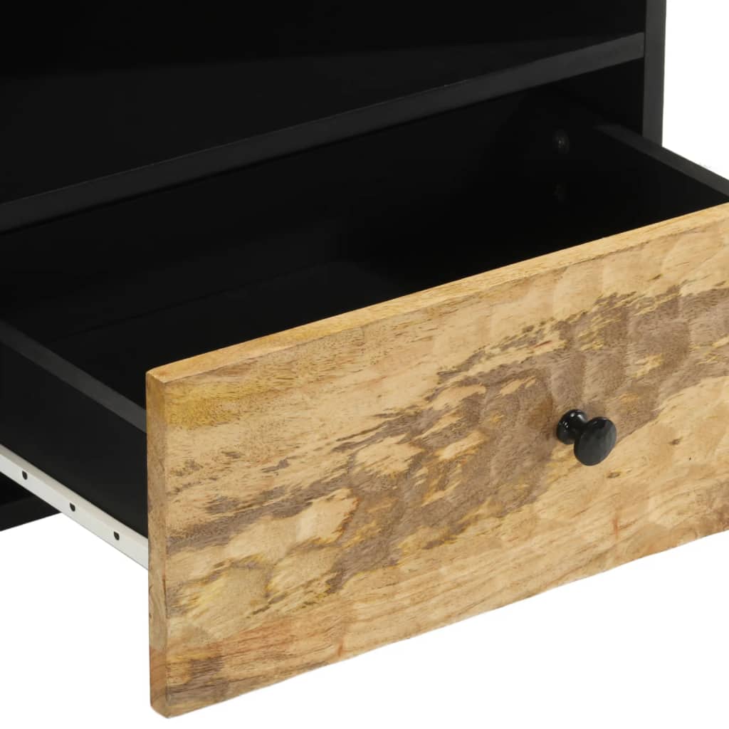 vidaXL TV Cabinet 80x33x46 cm Solid Wood Mango