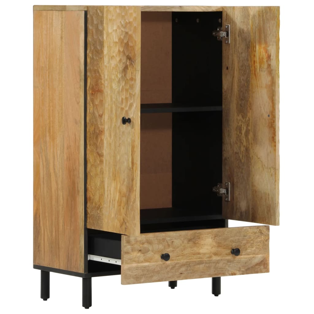 vidaXL Highboard 60x33x100 cm Solid Wood Mango