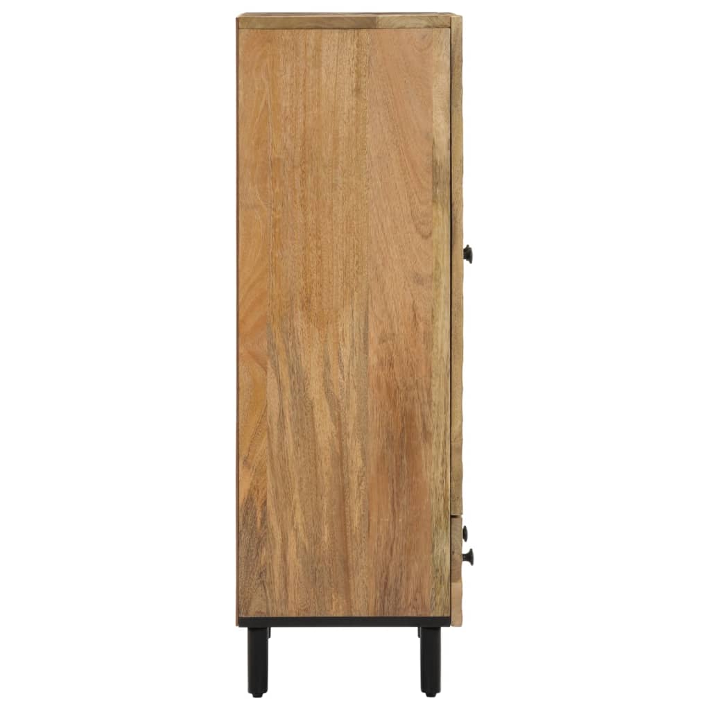 vidaXL Highboard 60x33x100 cm Solid Wood Mango