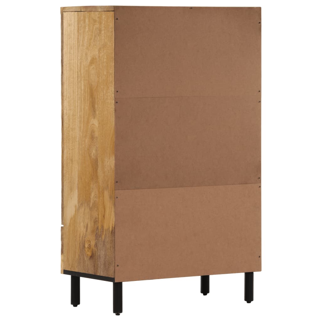 vidaXL Highboard 60x33x100 cm Solid Wood Mango