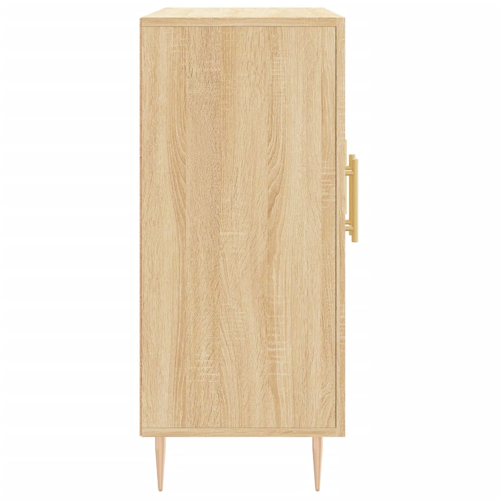 Sideboard Sonoma Oak 90x34x80 cm Engineered Wood