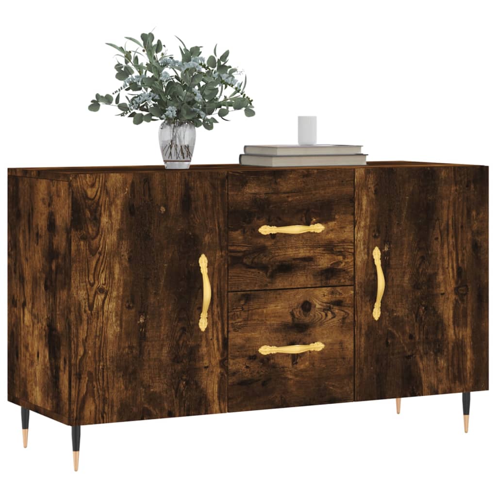 Sideboard | Smoked Oak | Engineered Wood and Metal | Medium | Storage