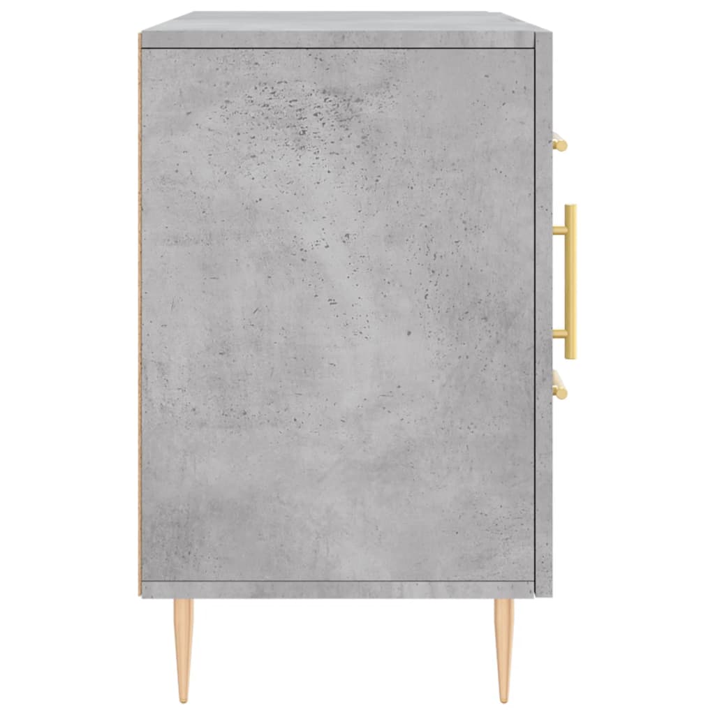 vidaXL Sideboard Concrete Grey 100x36x60 cm Engineered Wood