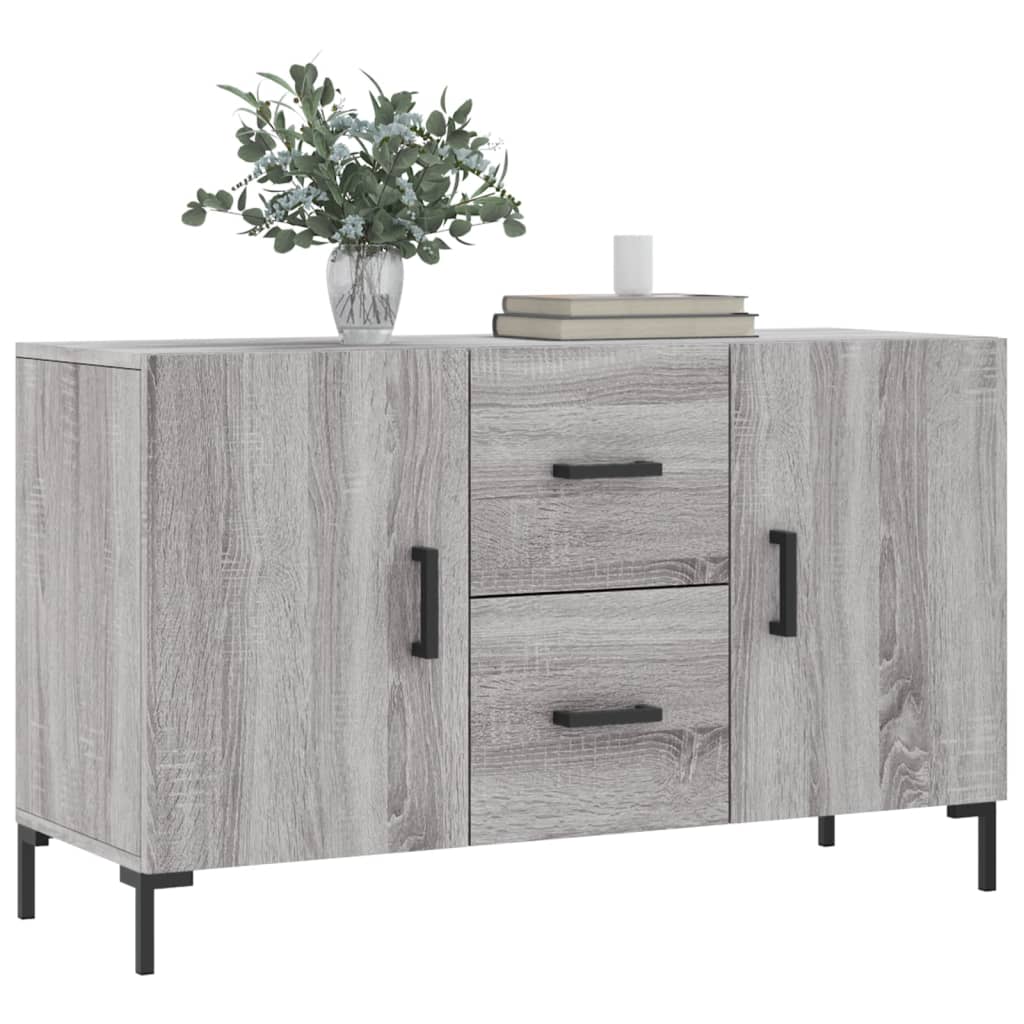 Sideboard Grey Sonoma 100x36x60 cm Engineered Wood