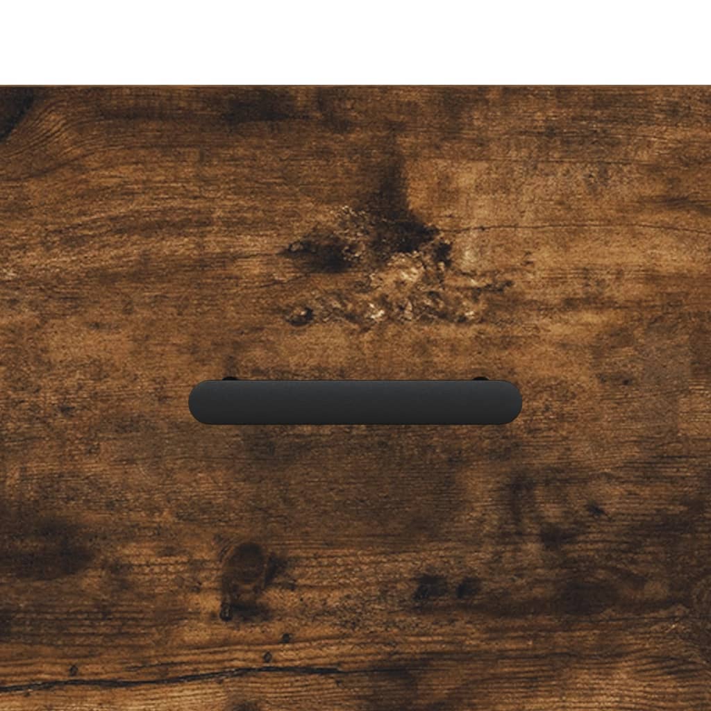 Sideboard Smoked Oak 100x36x60 cm Engineered Wood