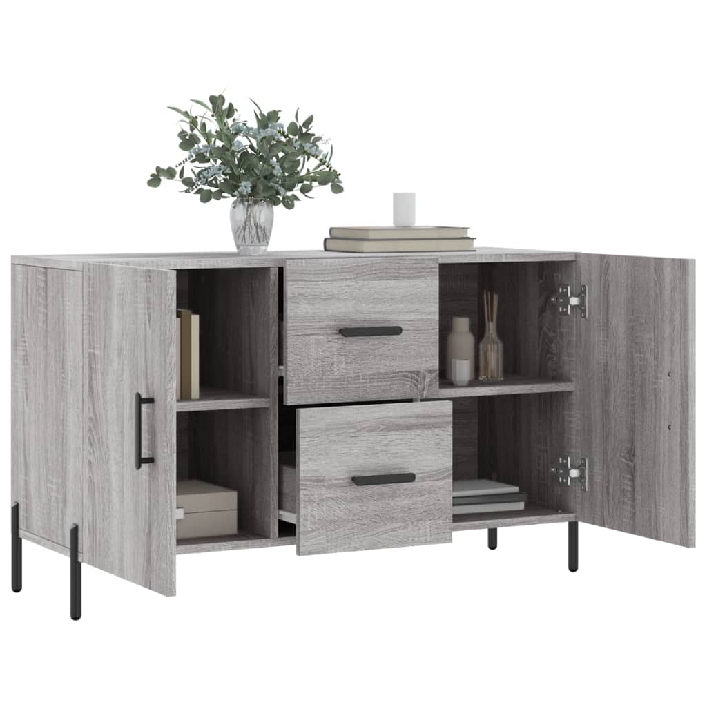 Sideboard Grey Sonoma 100x36x60 cm Engineered Wood