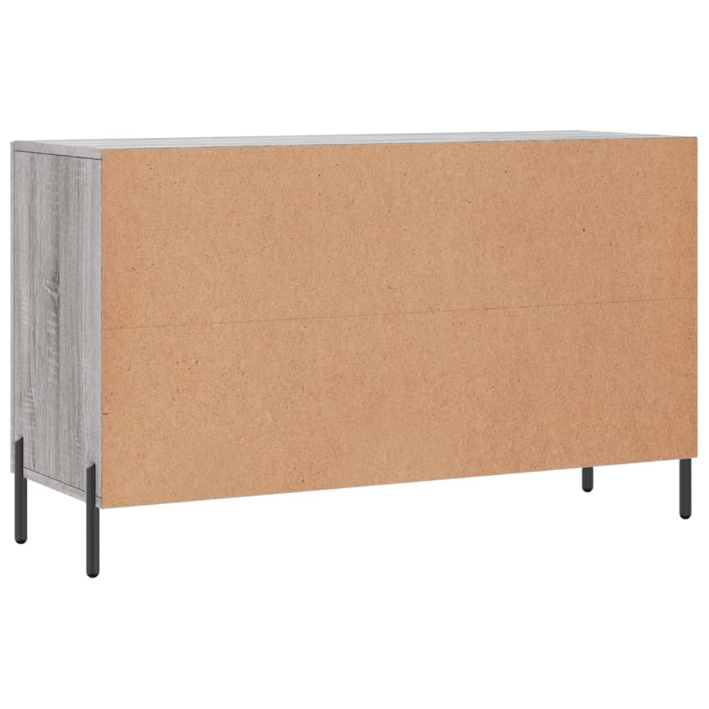 Sideboard Grey Sonoma 100x36x60 cm Engineered Wood
