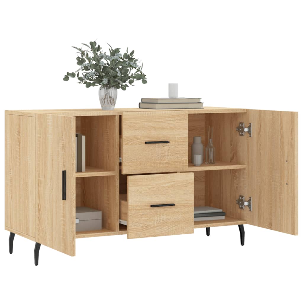 Sideboard | Sonoma Oak | Engineered wood, Metal | Medium | Doors
