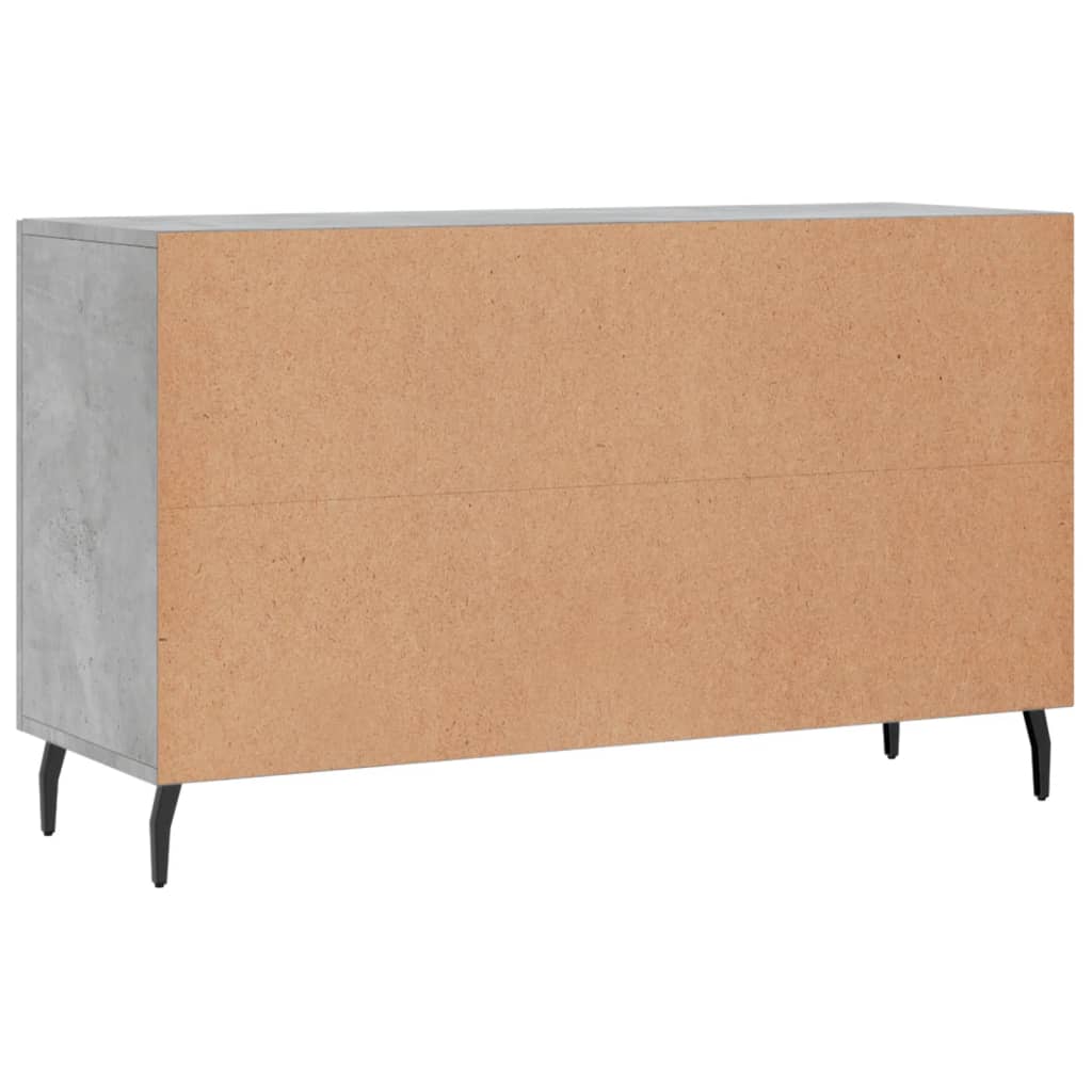 Sideboard | Concrete Grey | Engineered Wood, Metal | Medium | Modern