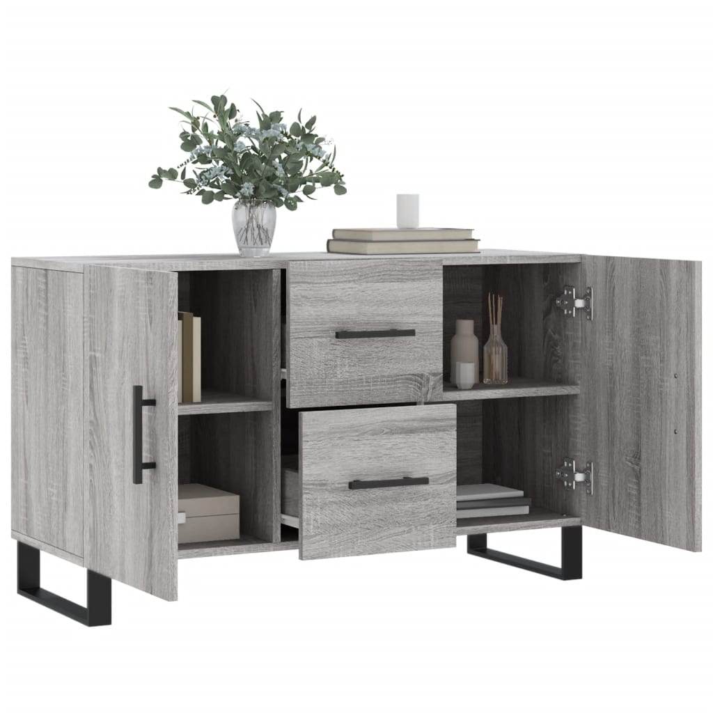 Sideboard | Grey sonoma | Engineered wood, metal | Medium | Sideboard