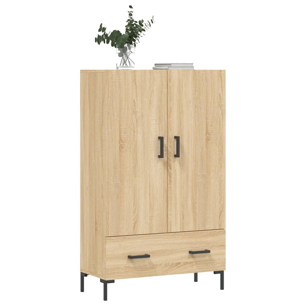 vidaXL Highboard Sonoma Oak 69.5x31x115 cm Engineered Wood