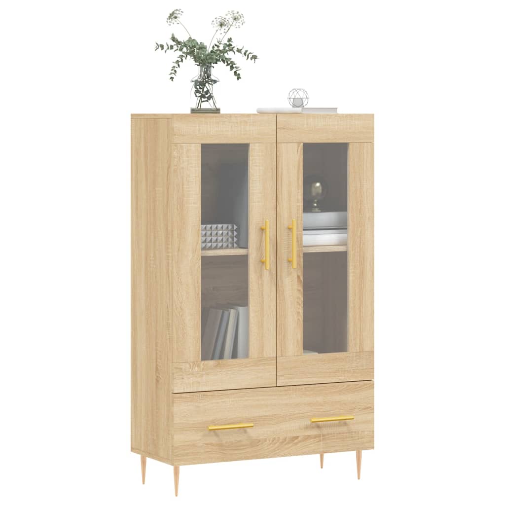Highboard Sonoma Oak 69.5x31x115 cm Engineered Wood