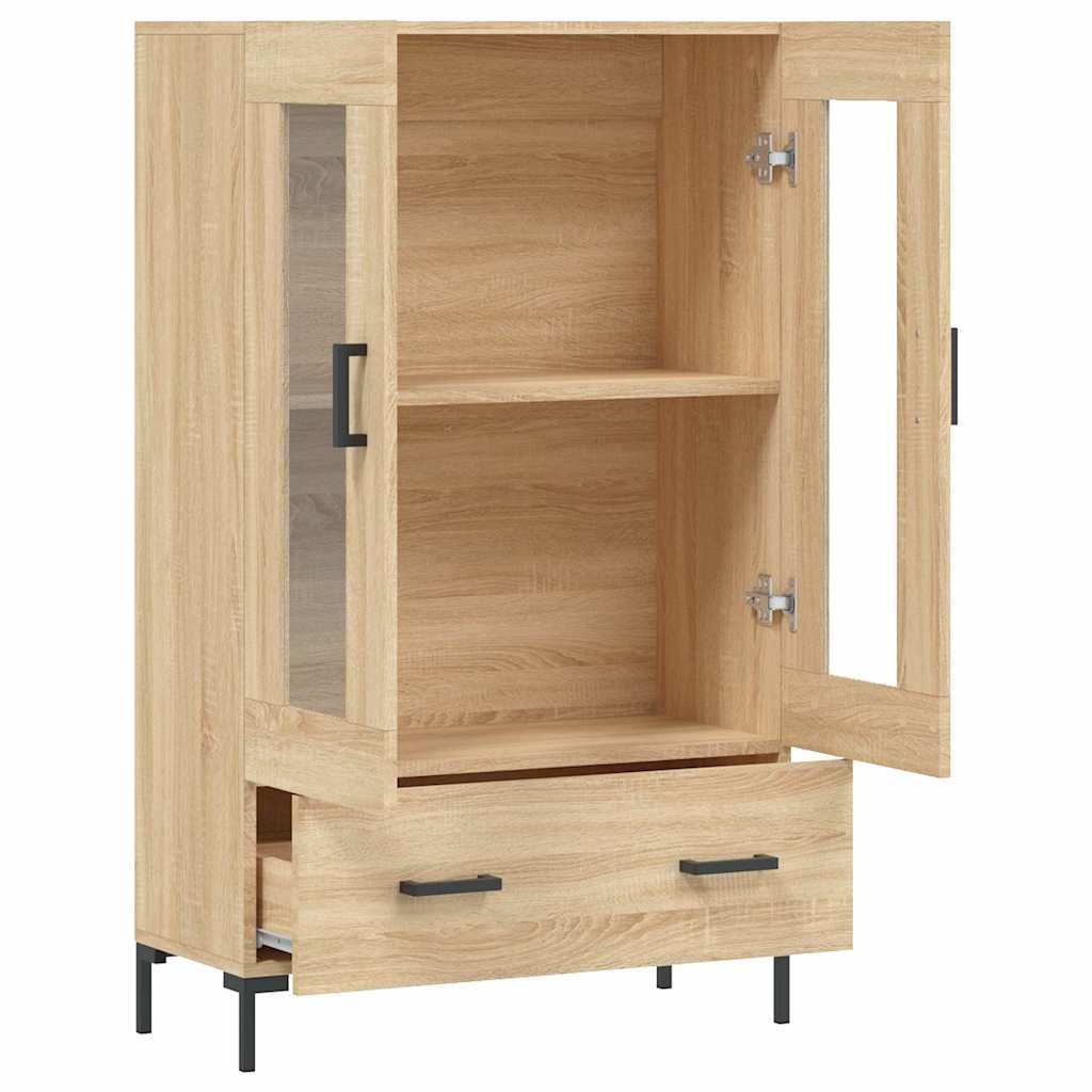 Highboard Sonoma Oak 69.5x31x115 cm Engineered Wood