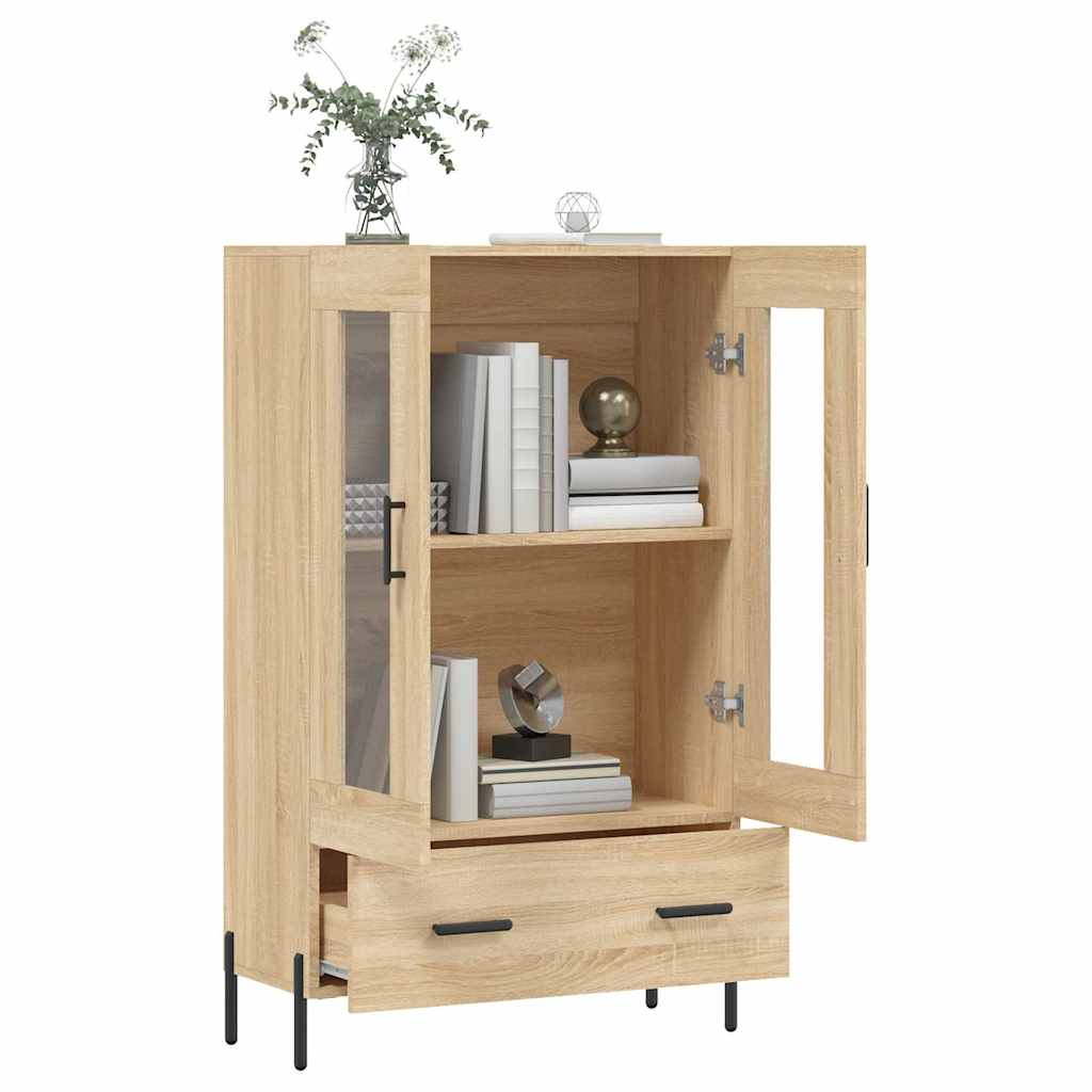 Highboard Sonoma Oak 69.5x31x115 cm Engineered Wood