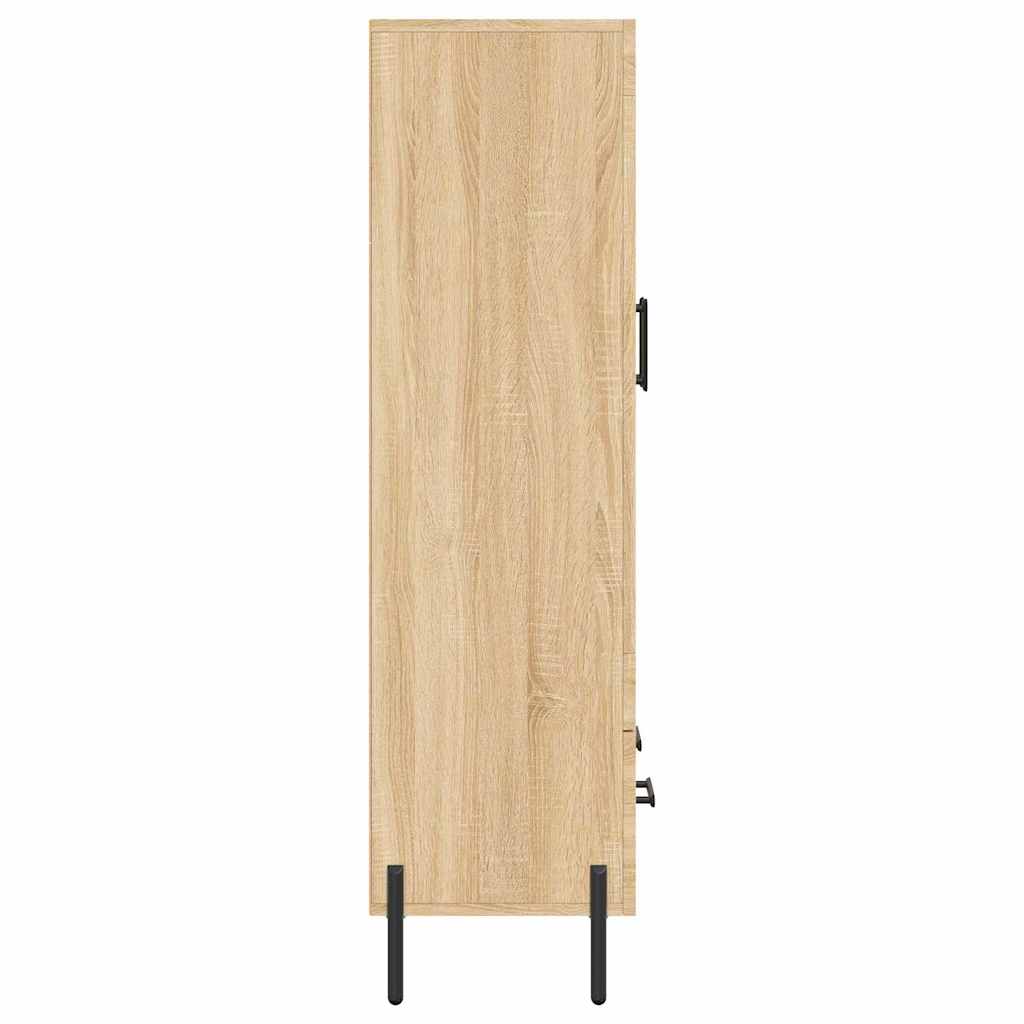 Highboard Sonoma Oak 69.5x31x115 cm Engineered Wood