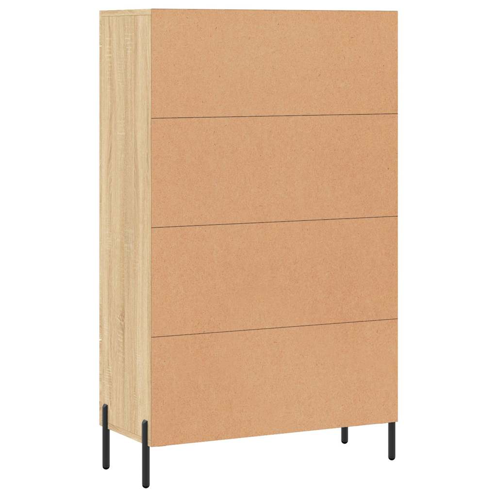 Highboard Sonoma Oak 69.5x31x115 cm Engineered Wood