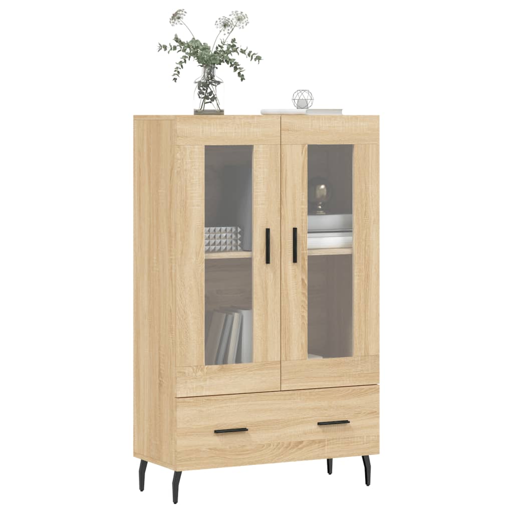 Highboard Sonoma Oak 69.5x31x115 cm Engineered Wood