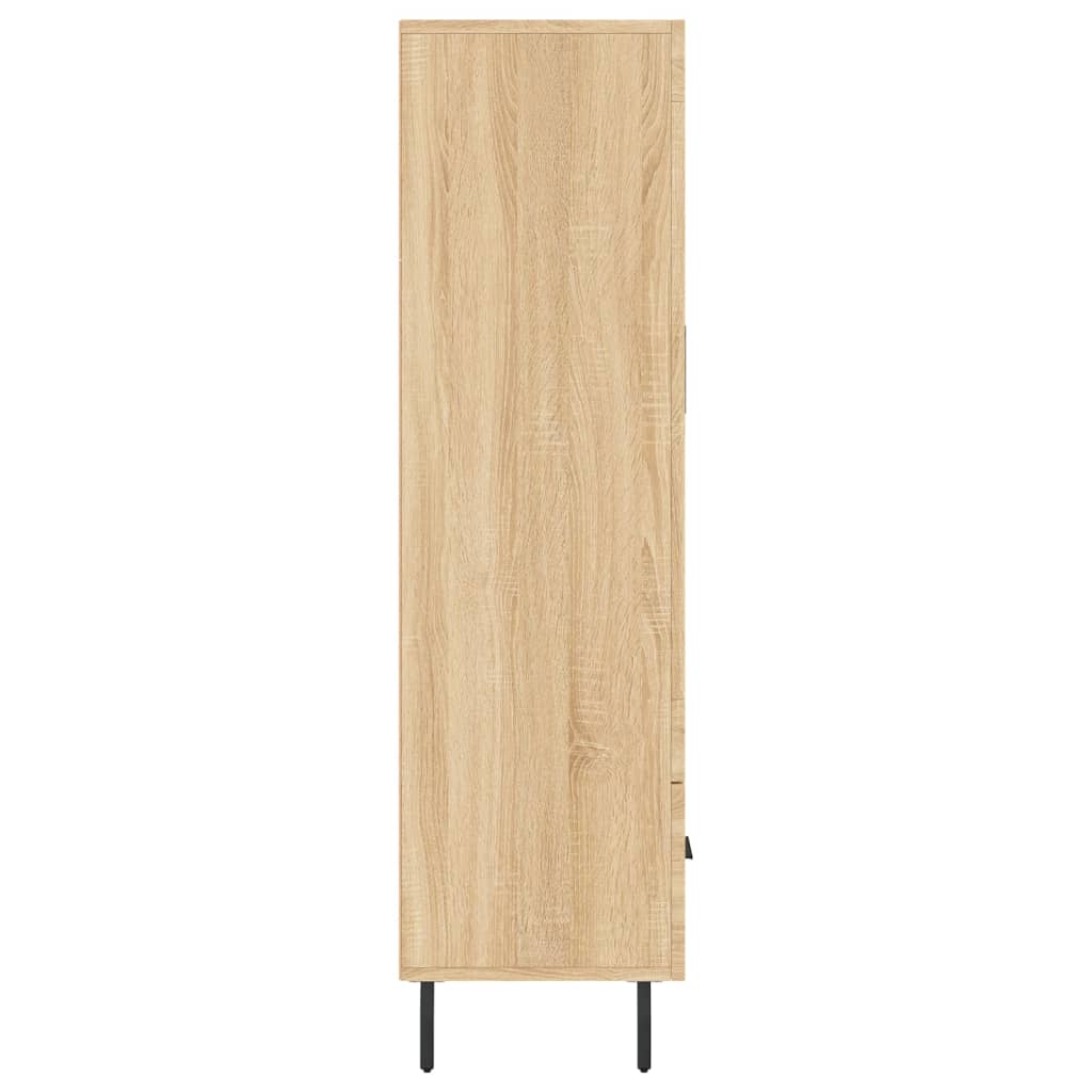 Highboard Sonoma Oak 69.5x31x115 cm Engineered Wood