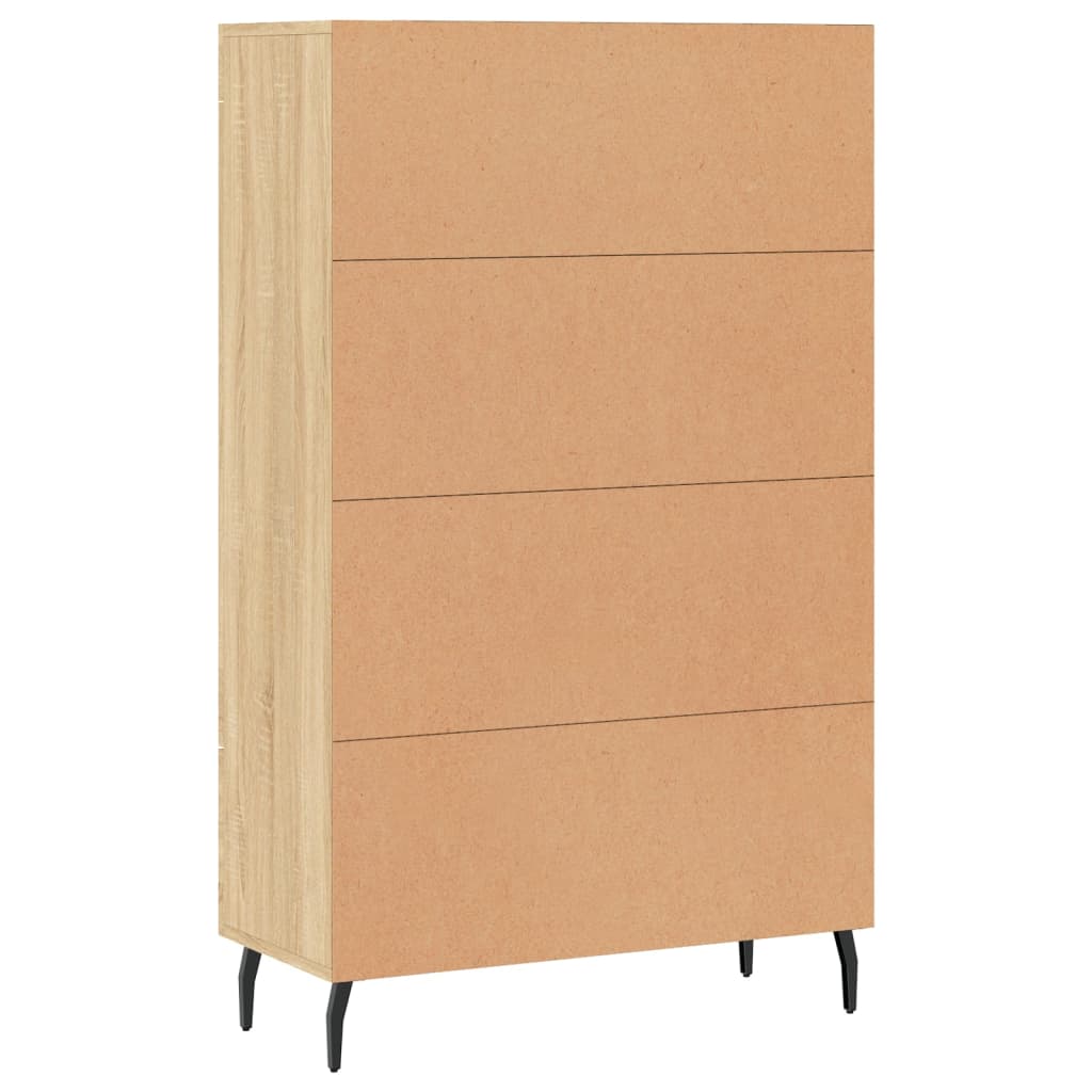 Highboard Sonoma Oak 69.5x31x115 cm Engineered Wood