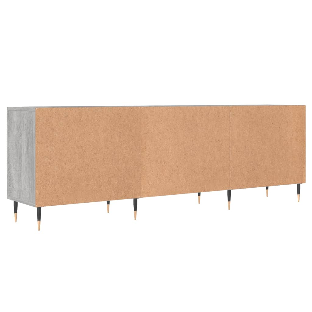 TV Cabinet Grey Sonoma 150x30x50 cm Engineered Wood