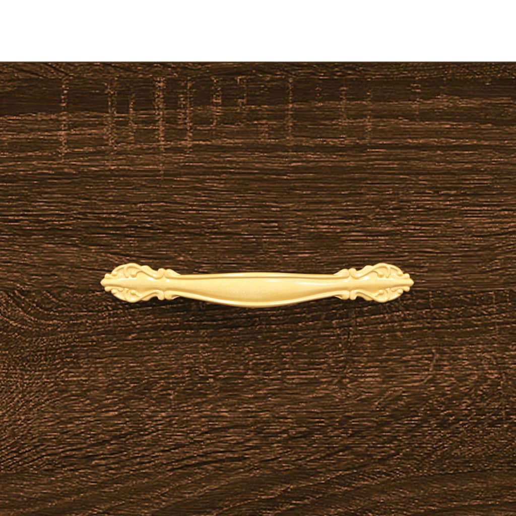 Coffee Tables 2 pcs Brown Oak 50x50x40 cm Engineered Wood