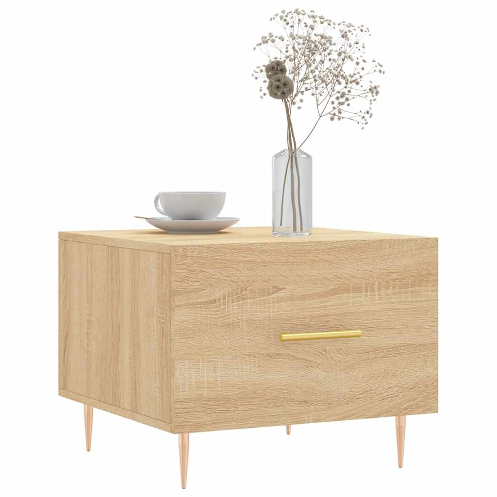 Coffee Tables 2 pcs Sonoma Oak 50x50x40 cm Engineered Wood