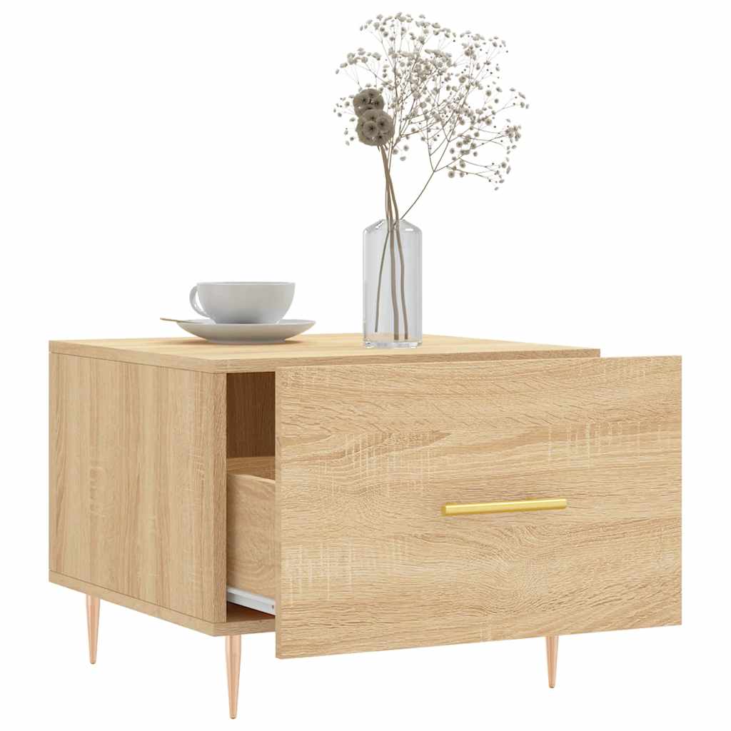 Coffee Tables 2 pcs Sonoma Oak 50x50x40 cm Engineered Wood