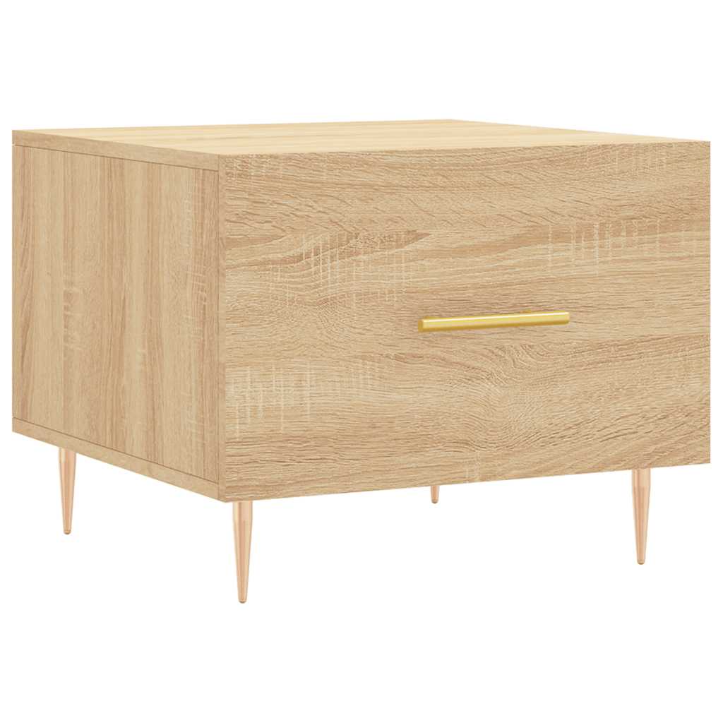 Coffee Tables 2 pcs Sonoma Oak 50x50x40 cm Engineered Wood