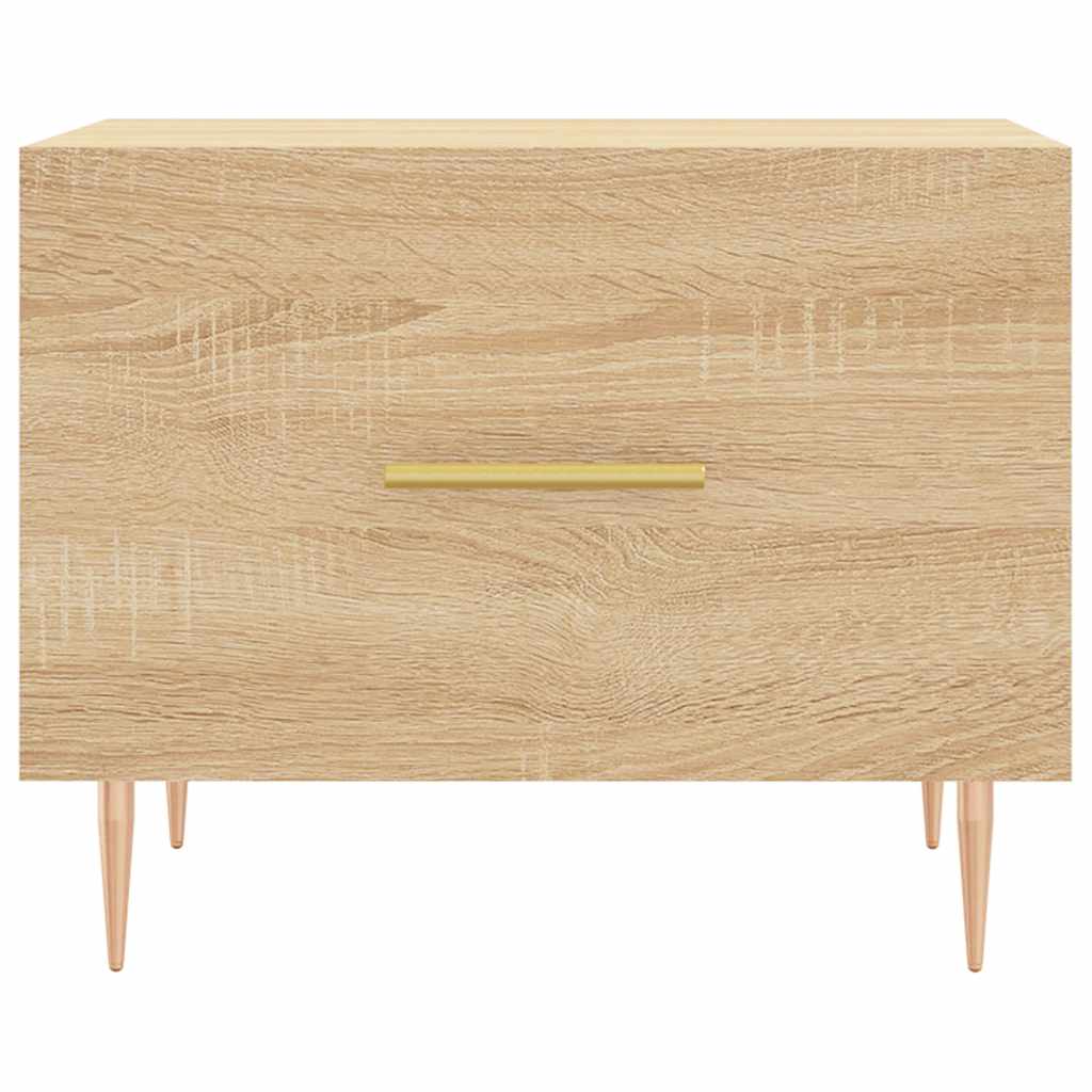 Coffee Tables 2 pcs Sonoma Oak 50x50x40 cm Engineered Wood
