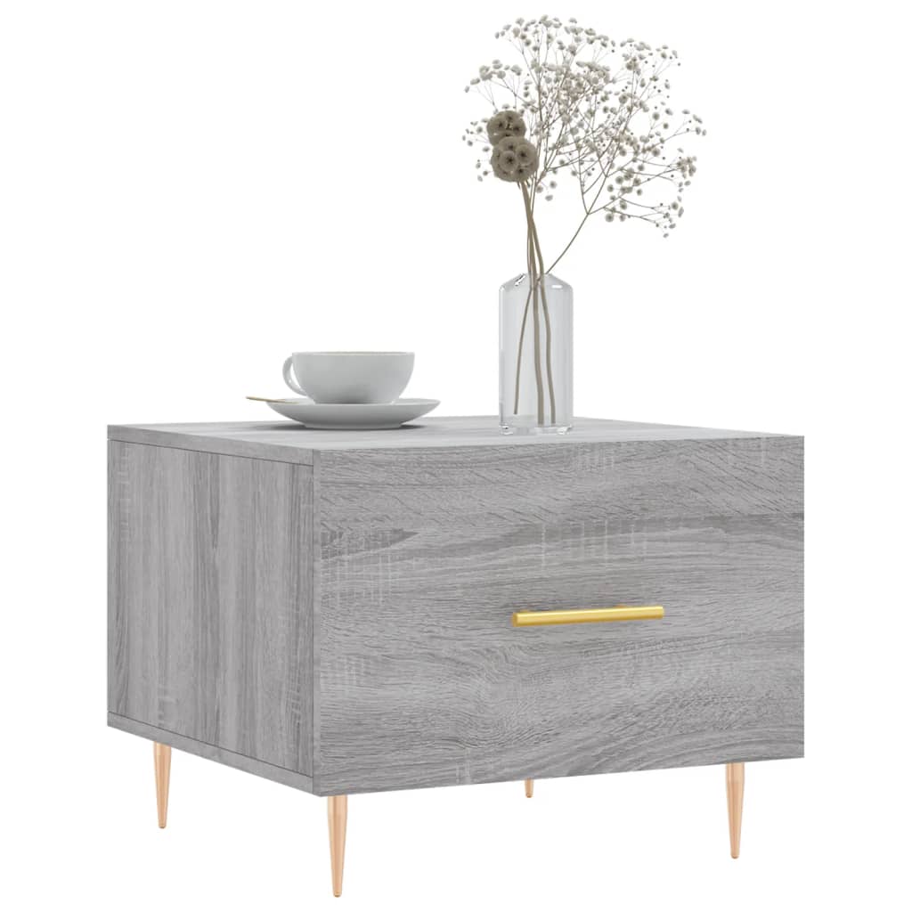 Coffee Tables 2 pcs Grey Sonoma 50x50x40 cm Engineered Wood