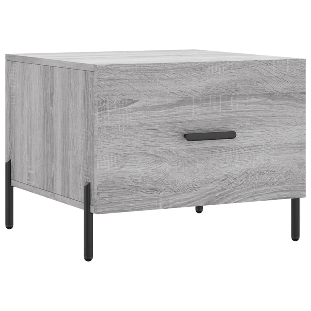 Coffee Tables 2 pcs Grey Sonoma 50x50x40 cm Engineered Wood