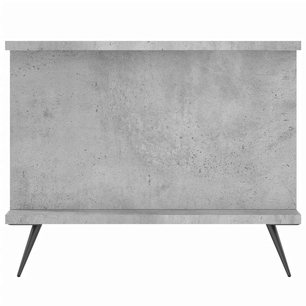 Coffee Table Concrete Grey 90x50x40 cm Engineered Wood