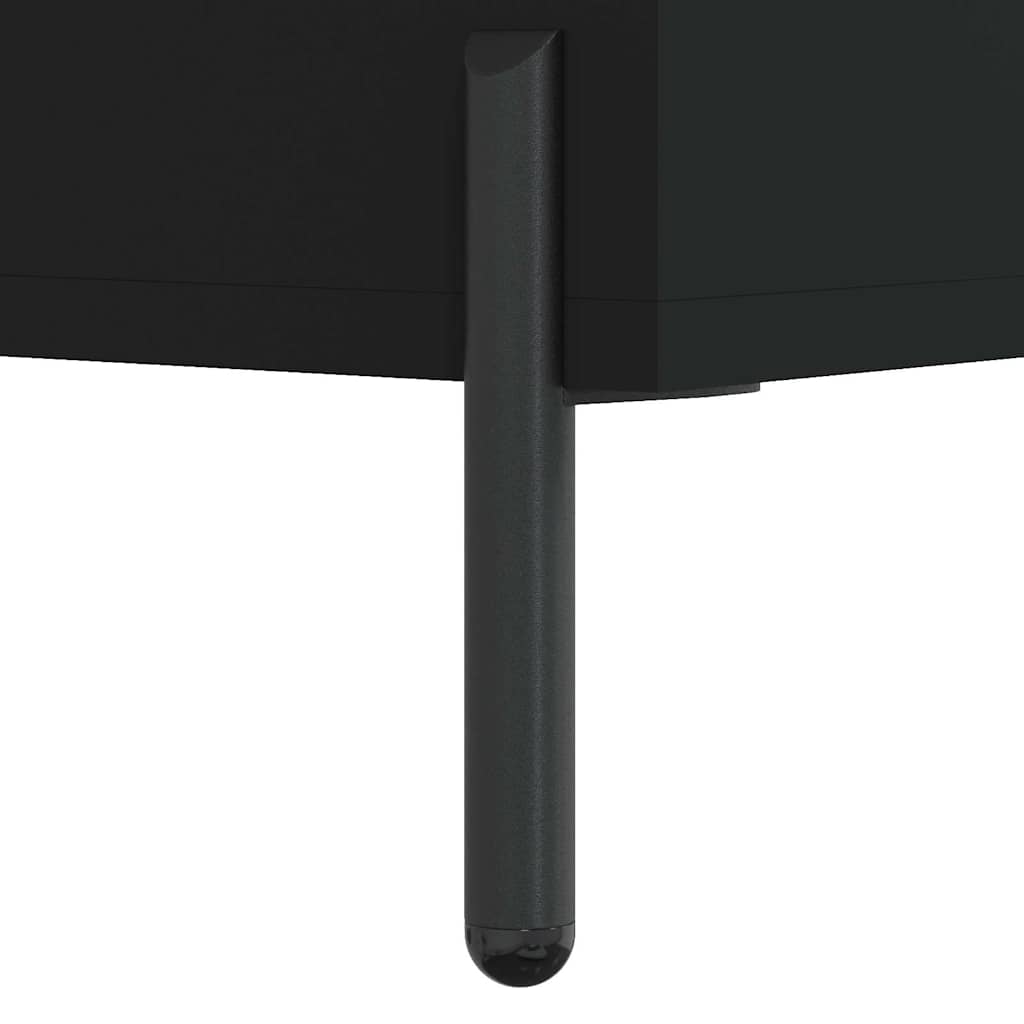 Shoe Cabinet | Black | Engineered wood, iron, zinc alloy | Medium