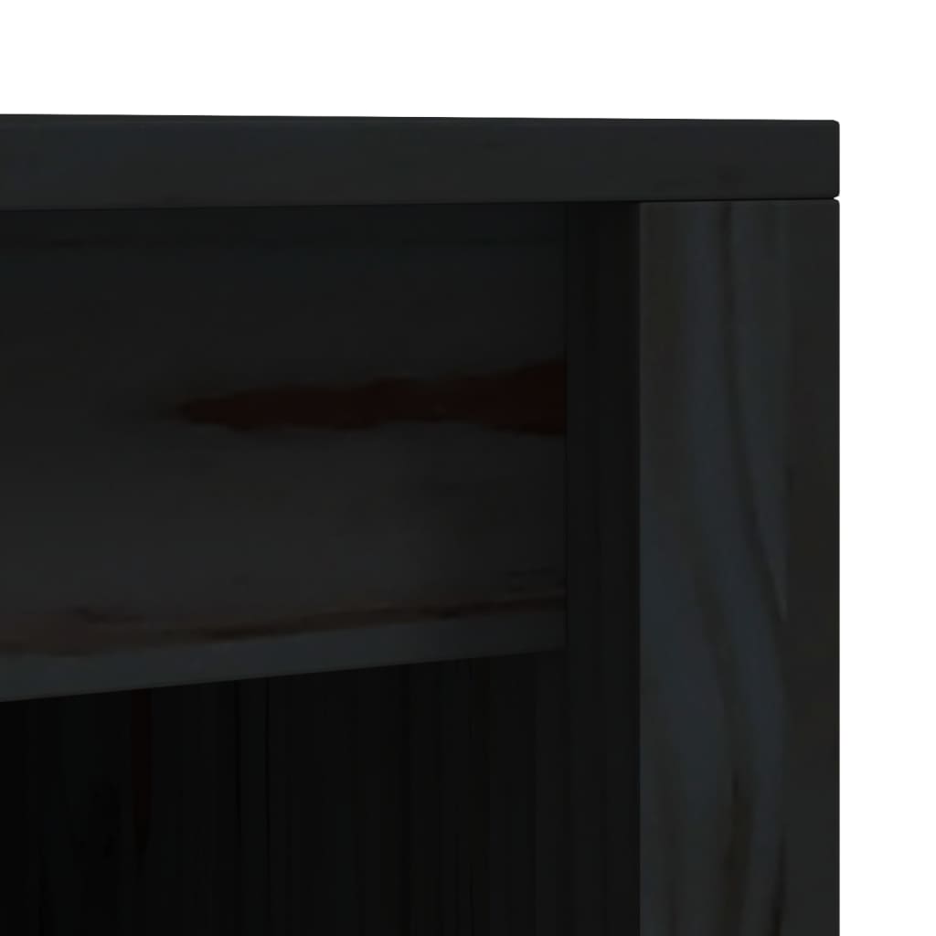 Outdoor Kitchen Cabinet MEPPEL Black 55x55x92 cm Solid Wood Pine
