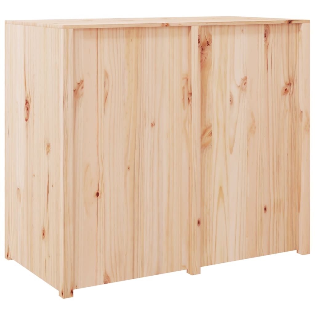 vidaXL Outdoor Kitchen Cabinet 106x55x92 cm Solid Wood Pine