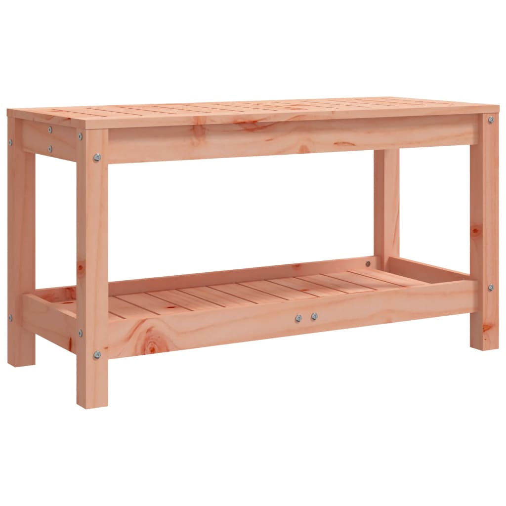 vidaXL Garden Bench 82.5x35x45 cm Solid Wood Douglas