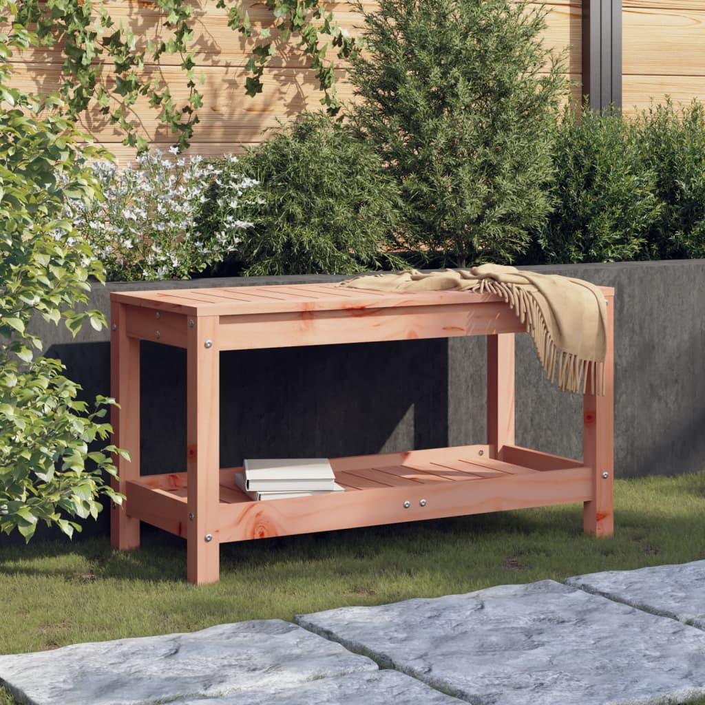 vidaXL Garden Bench 82.5x35x45 cm Solid Wood Douglas