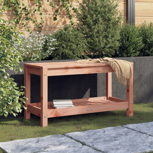 vidaXL Garden Bench 82.5x35x45 cm Solid Wood Douglas