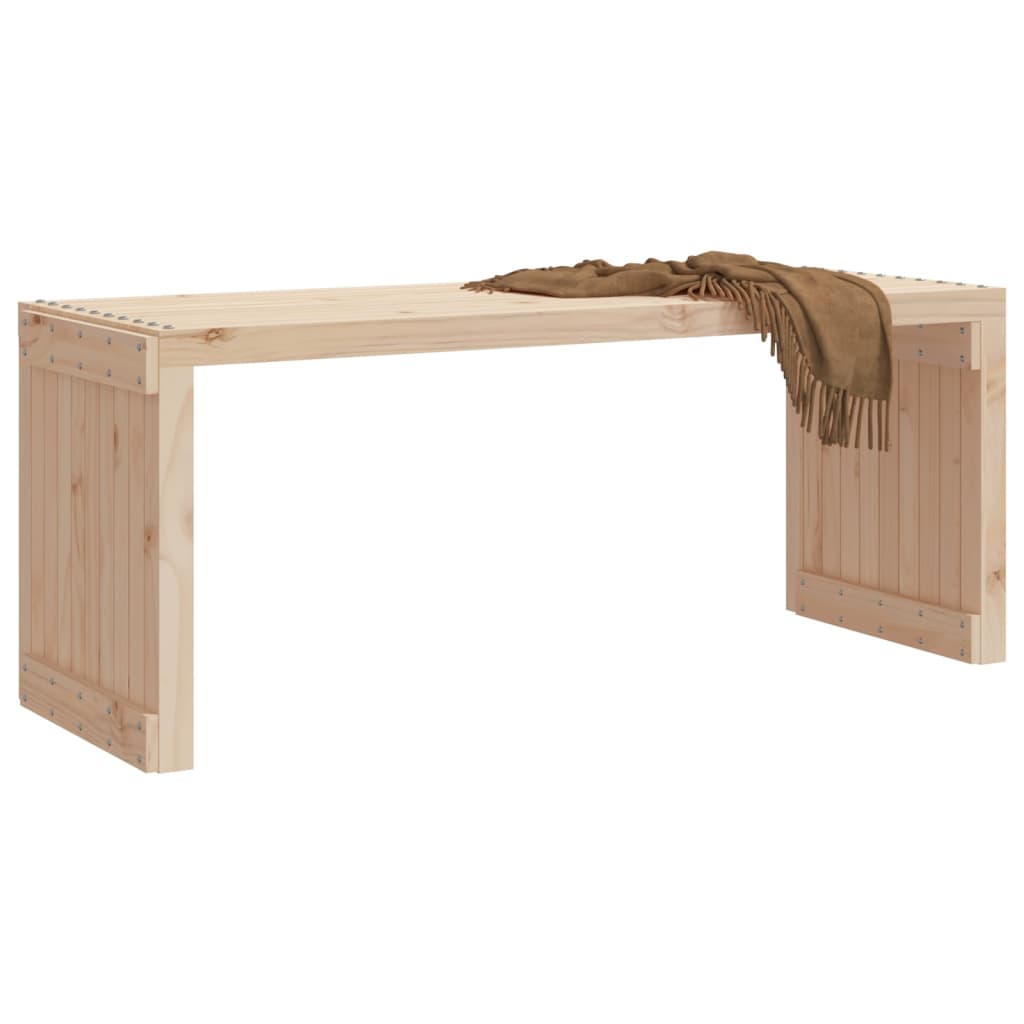 vidaXL Garden Bench Extendable 212.5x40.5x45 cm Solid Wood Pine