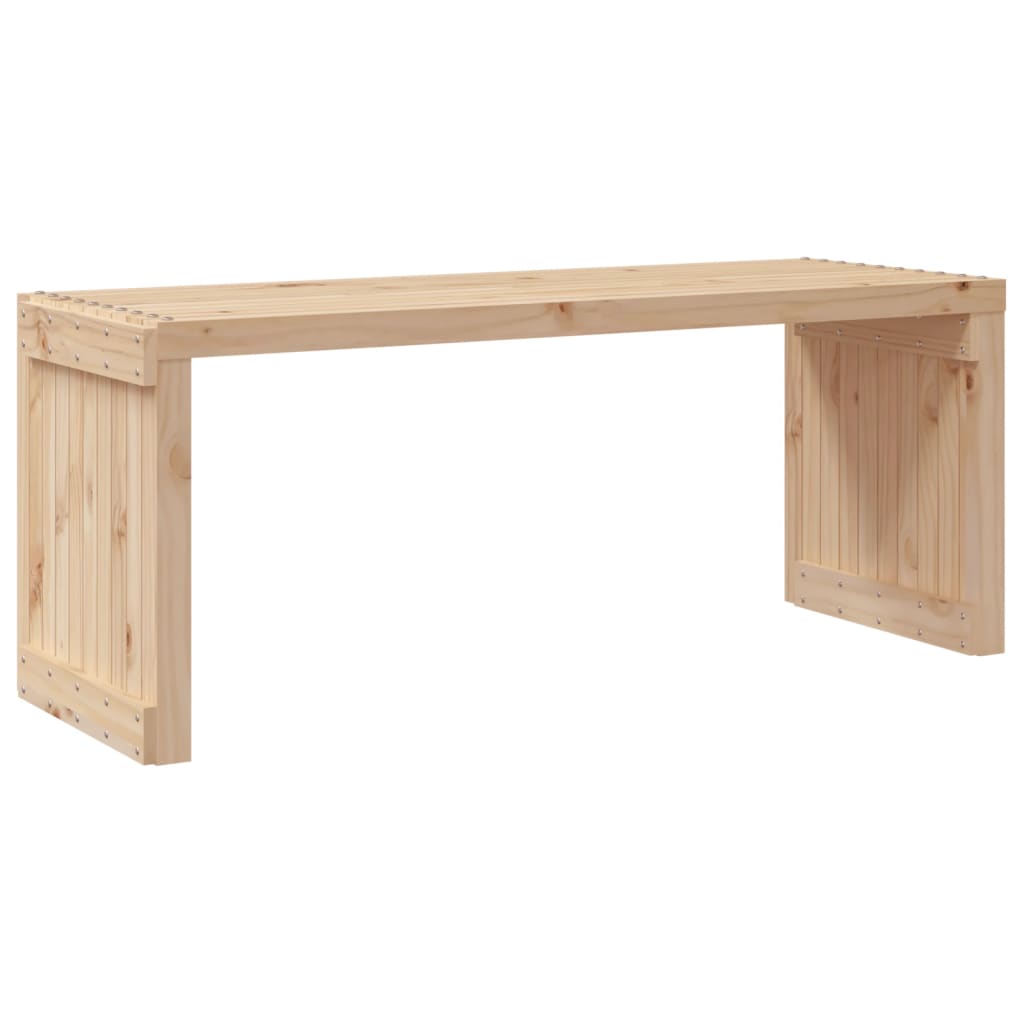 vidaXL Garden Bench Extendable 212.5x40.5x45 cm Solid Wood Pine