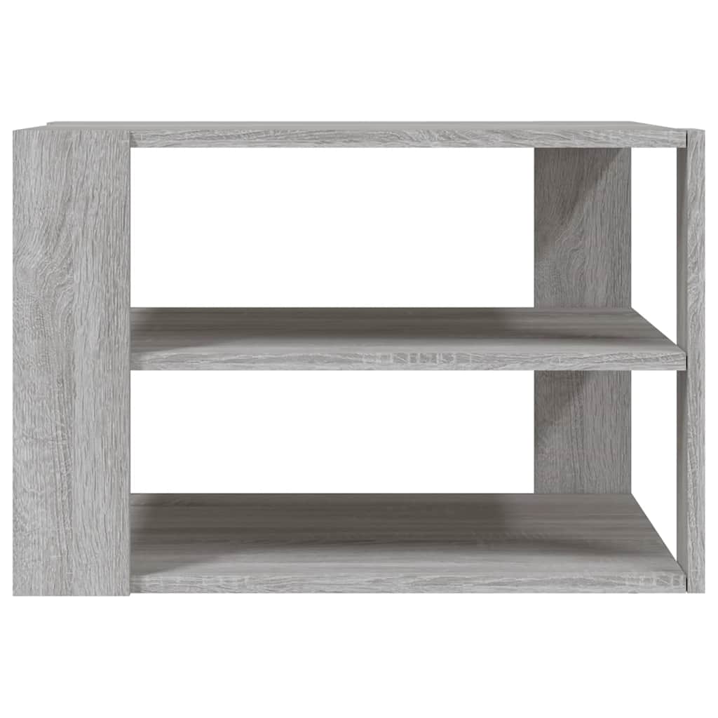 Coffee Table Grey Sonoma 58x58x40 cm Engineered Wood