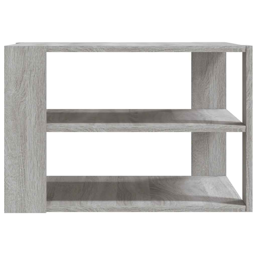 Coffee Table Grey Sonoma 58x58x40 cm Engineered Wood