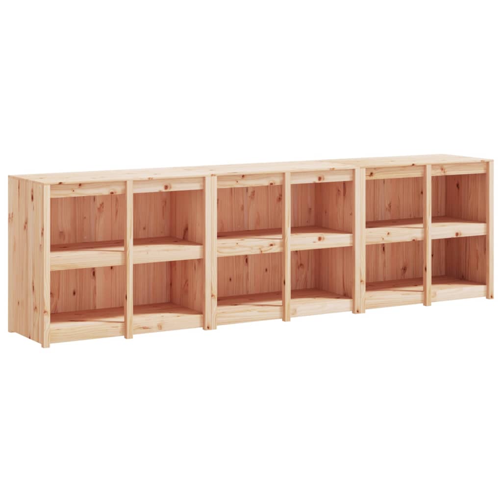 Outdoor Kitchen Cabinets MEPPEL 3 pcs Solid Wood Pine