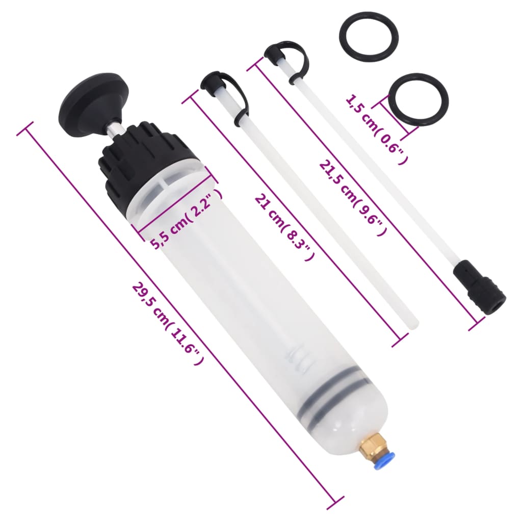 Brake Bleeder White and Black 0,2 L