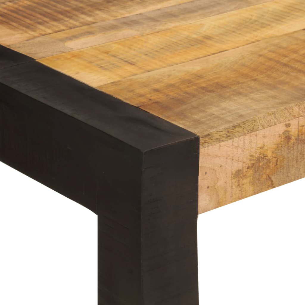 vidaXL Dining Table 120x60x76 cm Solid Wood Mango