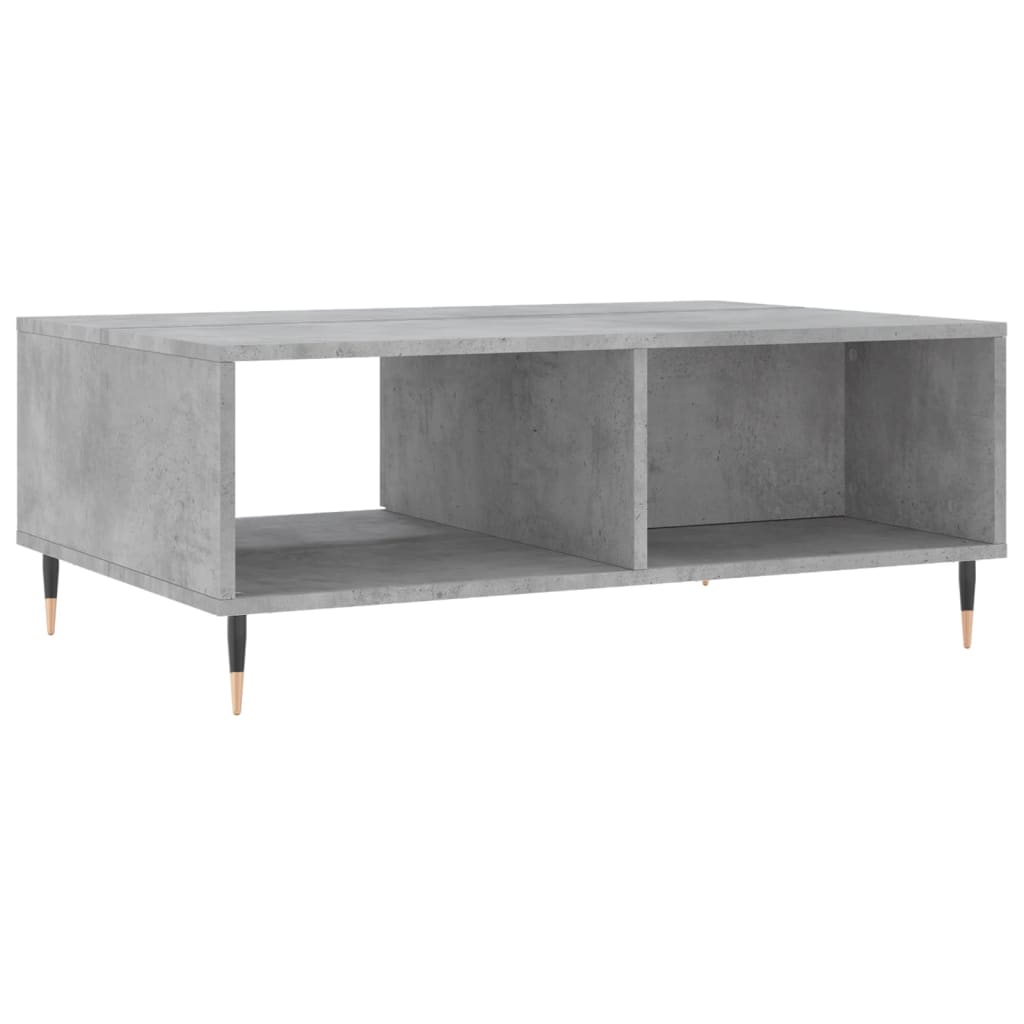 Coffee Table Concrete Grey 90x60x35 cm Engineered Wood
