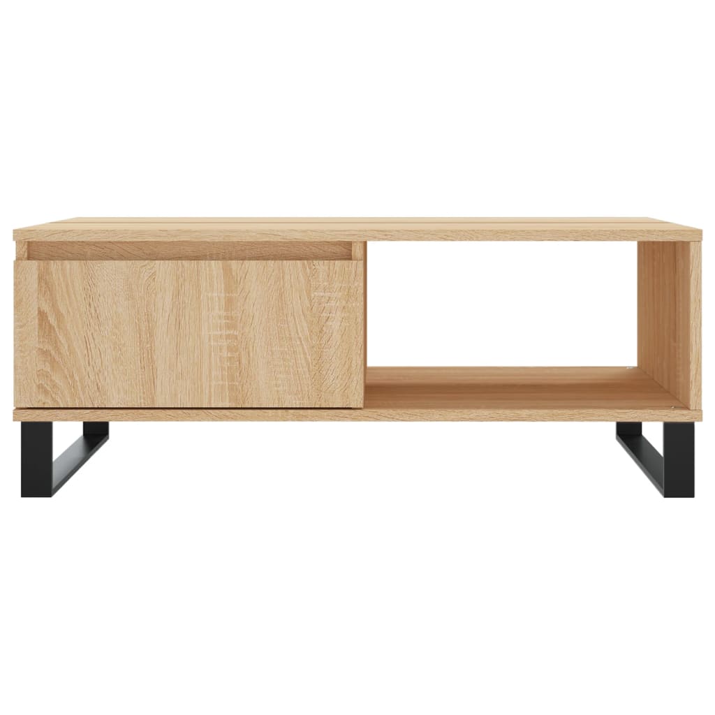 Coffee Table Sonoma Oak 90x60x35 cm Engineered Wood